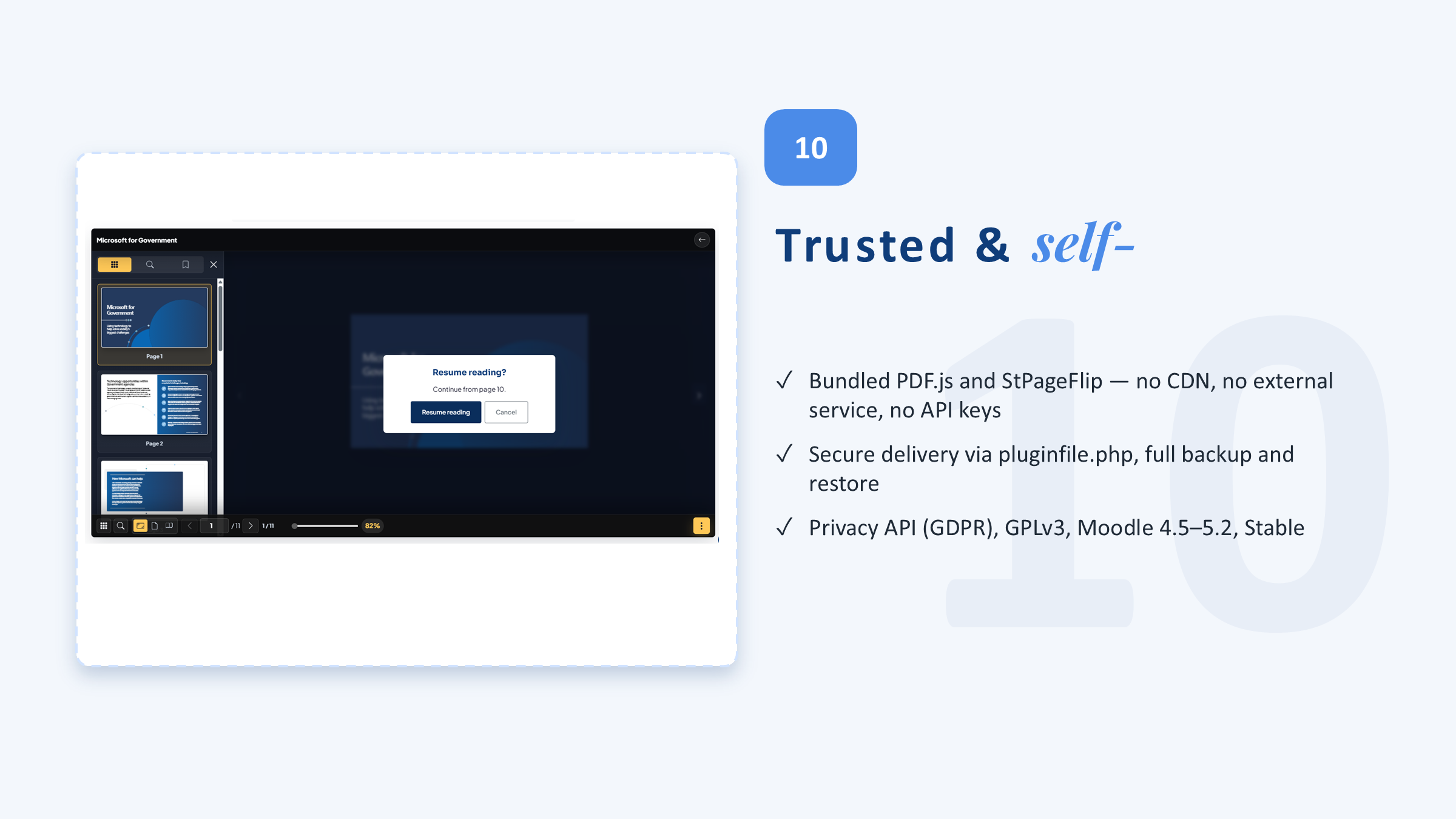 Trusted & self-contained